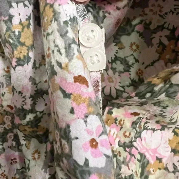 Orvis Button Up Women’s Floral 3/4 Sleeve Shirt - Wrinkle Resistant | Medium - Picture 5 of 6